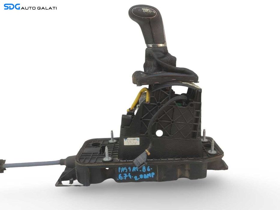 Timonerie Selector Schimbator Trepte Cutie Viteze Automata cu Nuca Volkswagen Passat B6 2005 - 2010 Cod 3C1713025B [A1025]