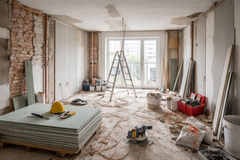 Renovări apartamente + case la roșu – Târgu Jiu