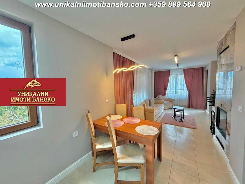 На метри от ски пътя! Двустаен апартамент за продажба в Банско