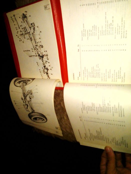 Каталог за резервни части и схеми за ремонт на електрокари от 1980 г