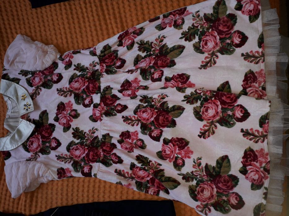 Школьный сарафан синий на девочку