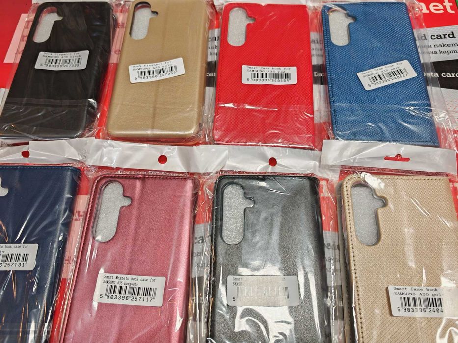 Samsung Galaxy A13,A14,A15,A55 5G,A35 5G,A16,A26,A36,A56,S24 Fe тефтер