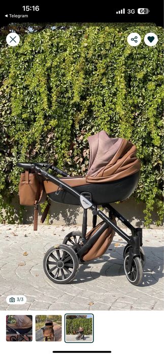 Продается коляска Anex Sport 3-в-1