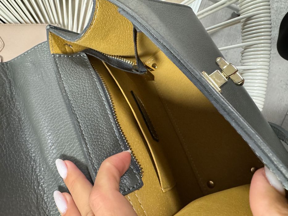 Чанта естествена кожа