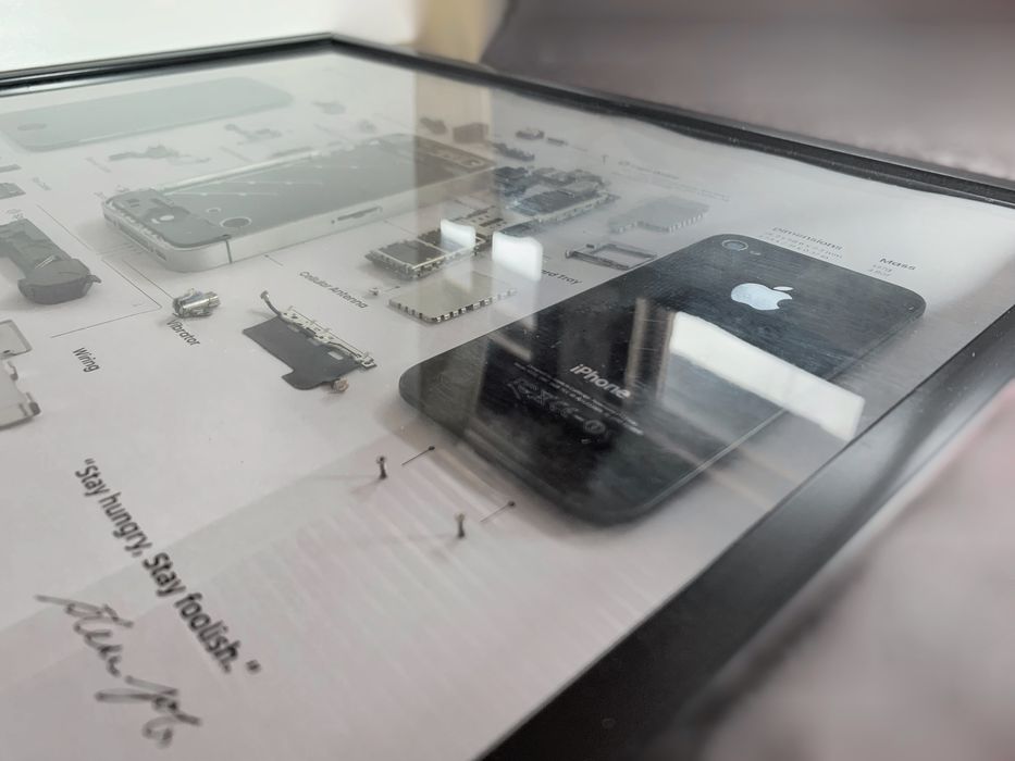 Картина от iPhone в рамка