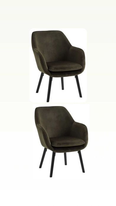 Set 2  fotolii verde inchis