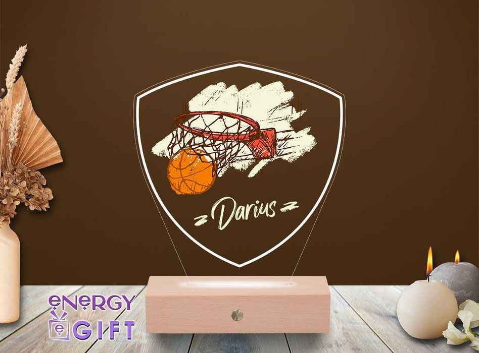 Lampa Led Personalizata – Baschet