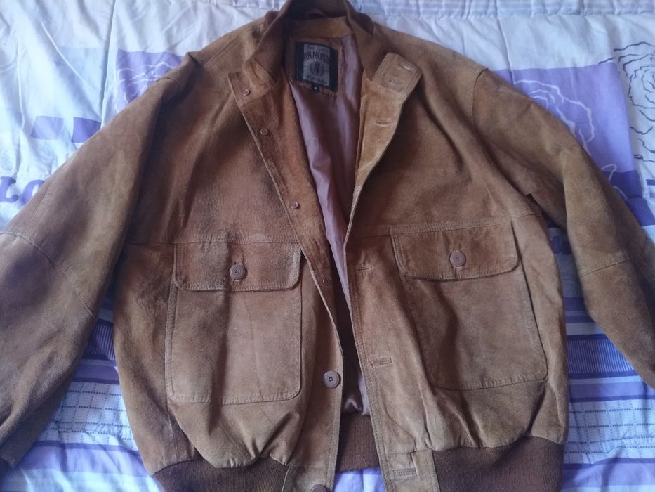 Geaca piele pilot aviator