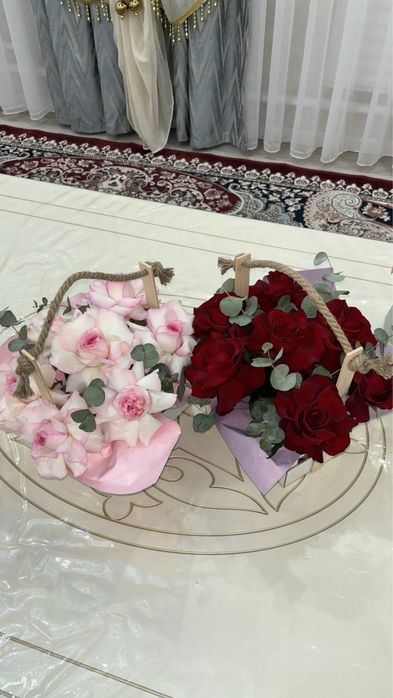 Букеты розы.