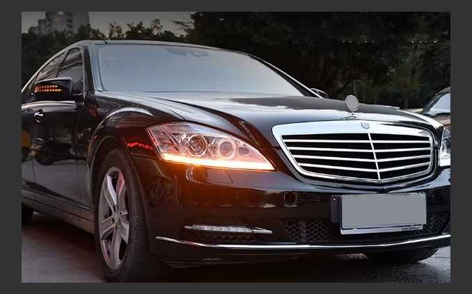 LED Фарове за Mercedes W221 S-class Facelift, LED Диодни фарове