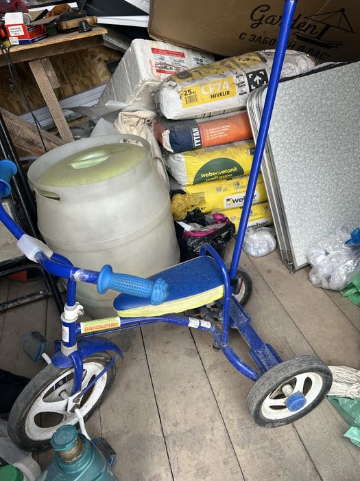 Велосипед с ручкой Балдырган