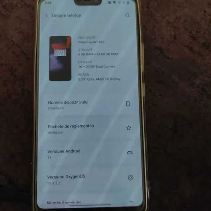 Android One Plus 6 cu accesorii) Smartwatch