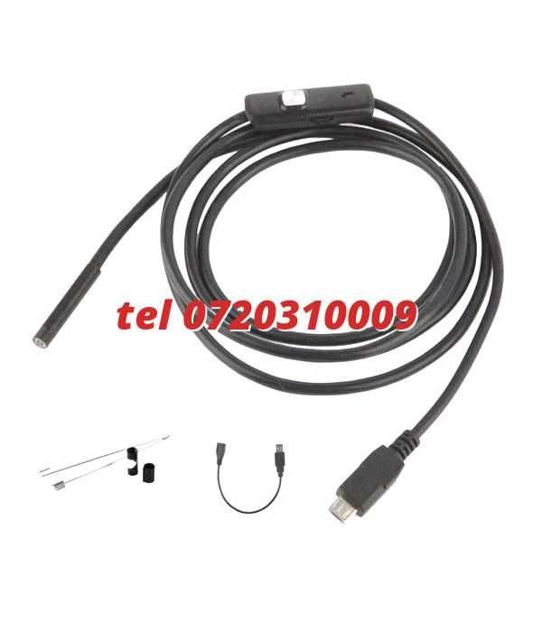 Camera Endoscopica Rigida De Inspectie Android  Pc Micro Usb 2 M