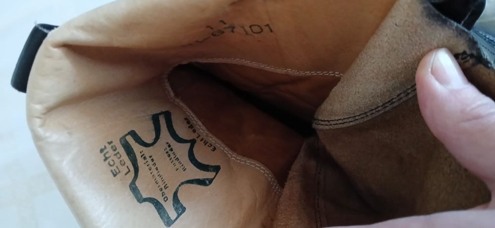 Bocanci militari Germania piele naturală 100% mărimea 45