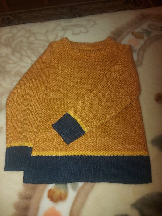 Pulover tricotat băiat 119cm