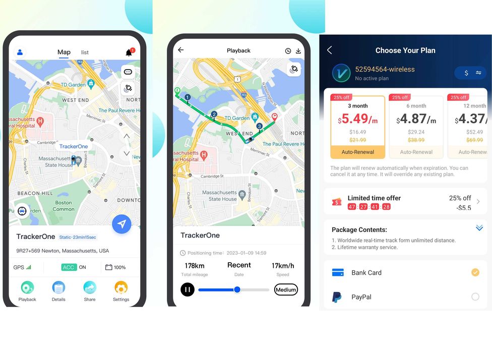 4G GPS тракер S20 Pro, 7500mAh супер батерия до 30 дни, подходящ за животни и автомобили, включена предплатена СИМ, силен магнит