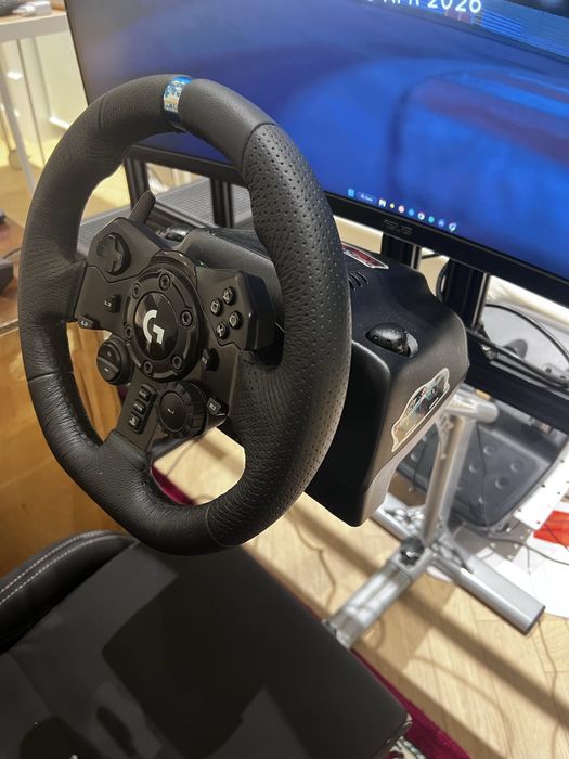 Руль Logitech G923(можно докупить с кокпитом +200$)