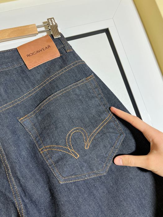 Мъжки рап дънки Rocawear (baggy denim hip hop pants размер 34)