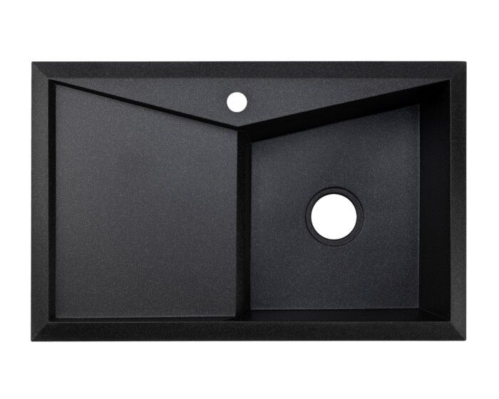 Мивка Lavello Diamond 1.0 л , гранит черен чисто нова