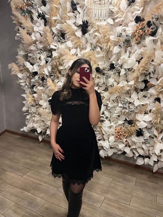 Вечернее платье черный