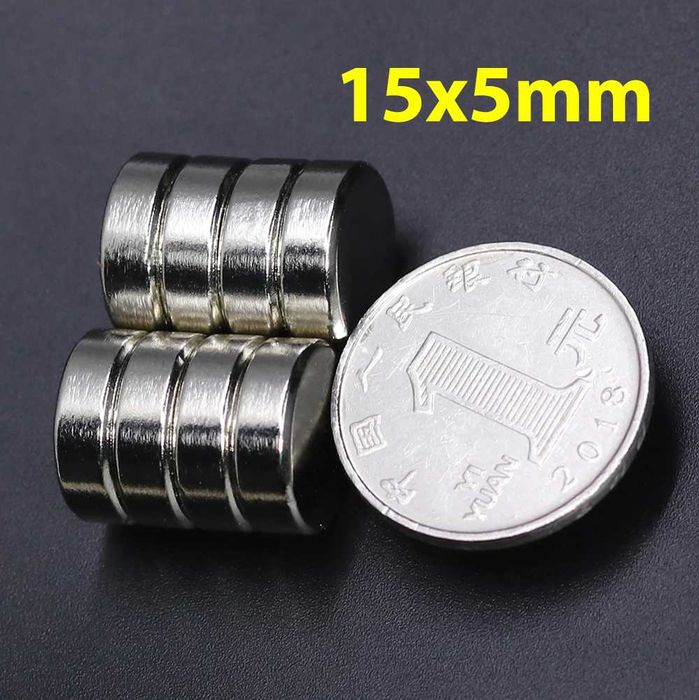 15x5mm неодимов МАГНИТ N52, magnit neodimov, магнити