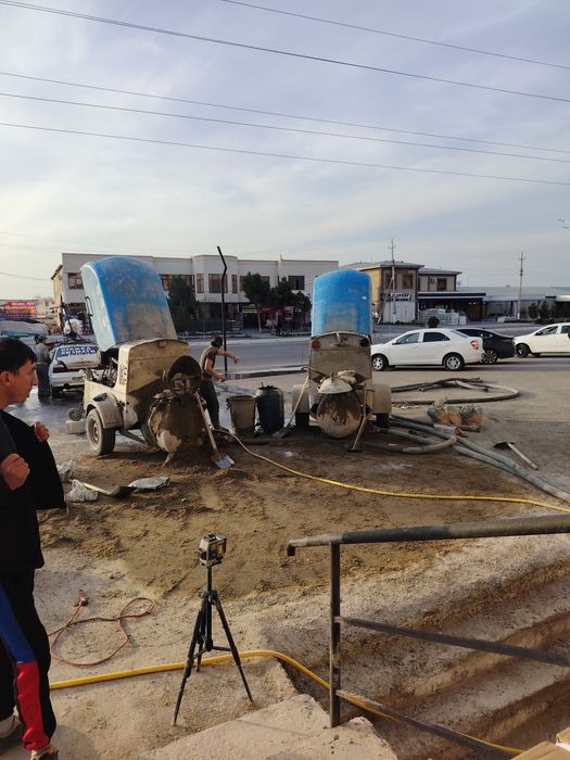 Styashka POL suxaya стяшка пола сухой