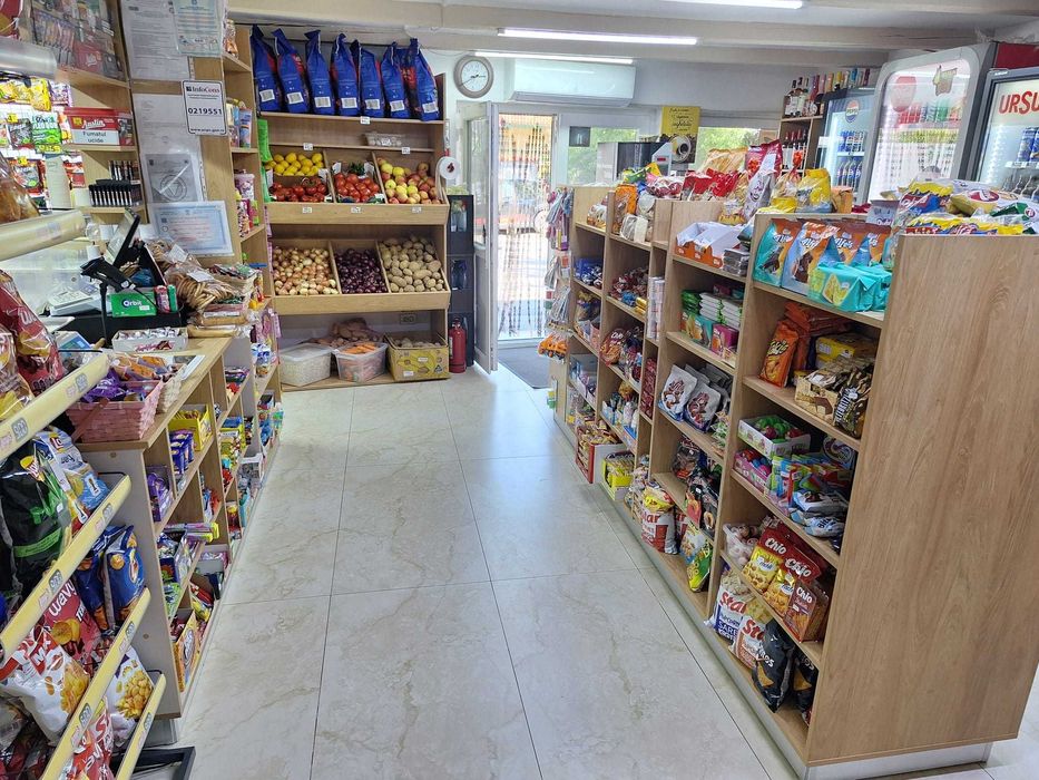 DE VÂNZARE: Mini Market complet utilat & funcțional