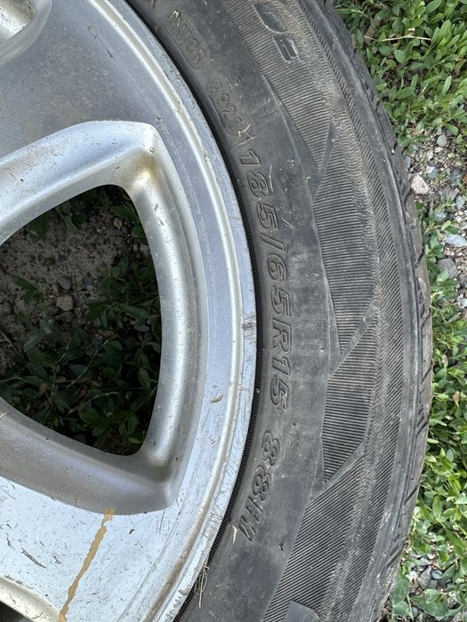Диски с резиной оригинал Honda R15