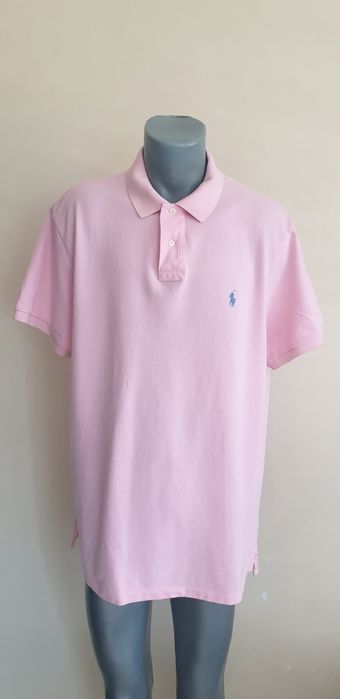 POLO Ralph Lauren Pique Cotton Slim Fit / 2XL НОВО ОРИГИНАЛ Мъ Тениска