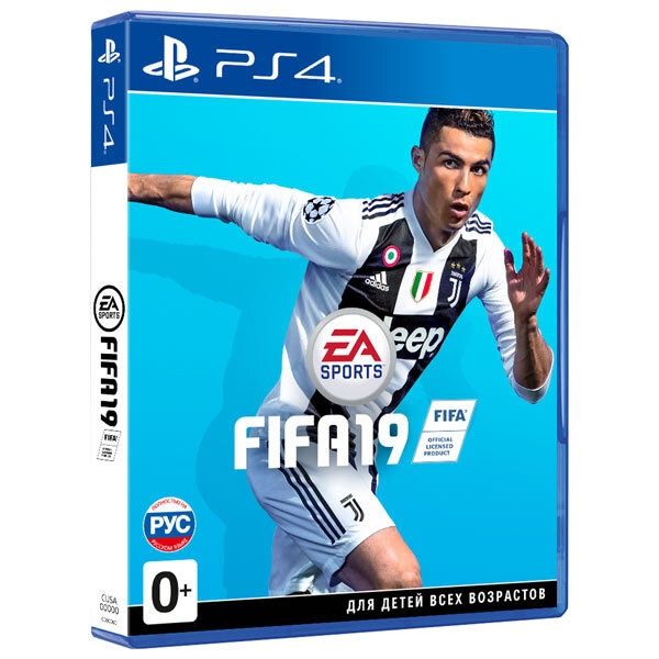 Диск FIFA 19 на PlayStation 4 (б/у)