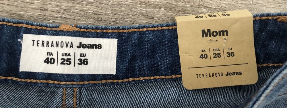 Джинсы размер 24