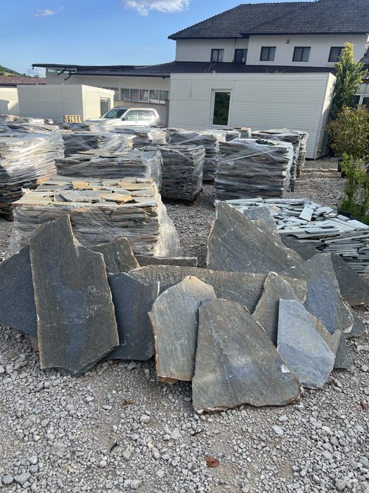 Piatra naturala de munte orice nunta si culoare + montat + transport