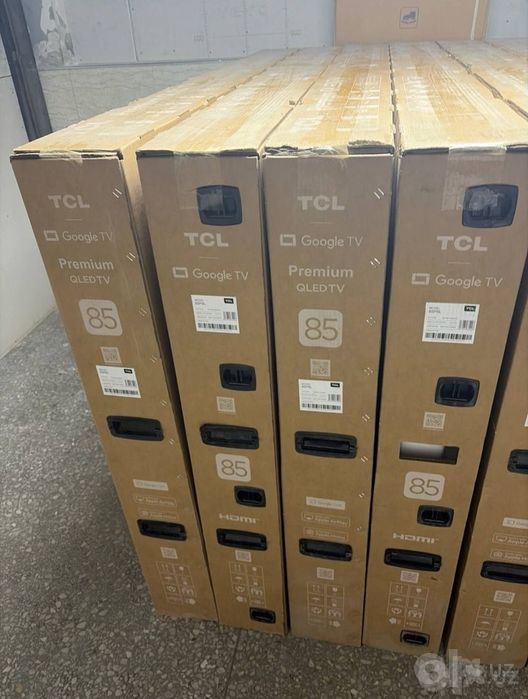 Телевизор TCL 85 дюймов — 4K Smart TV | Гарантия | Доставка 0$