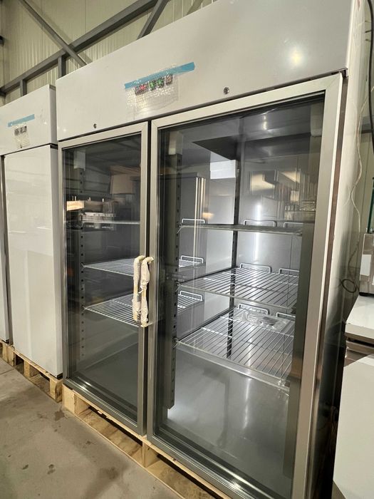Професионален Хладилен шкаф/Витрина Двоен! НОВО!