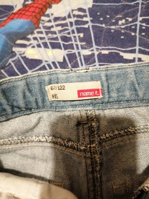 Дънки 2 бр. размер 122/ 6-7 год.