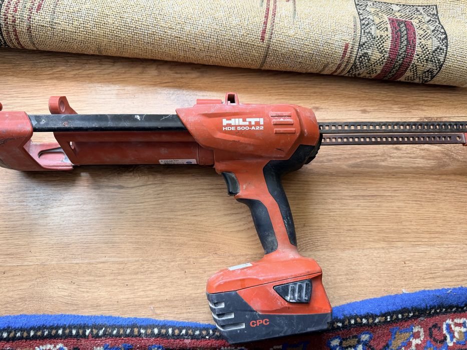 Pistol ancore chimice HILTI HDE 500-A22 – pe acumulator