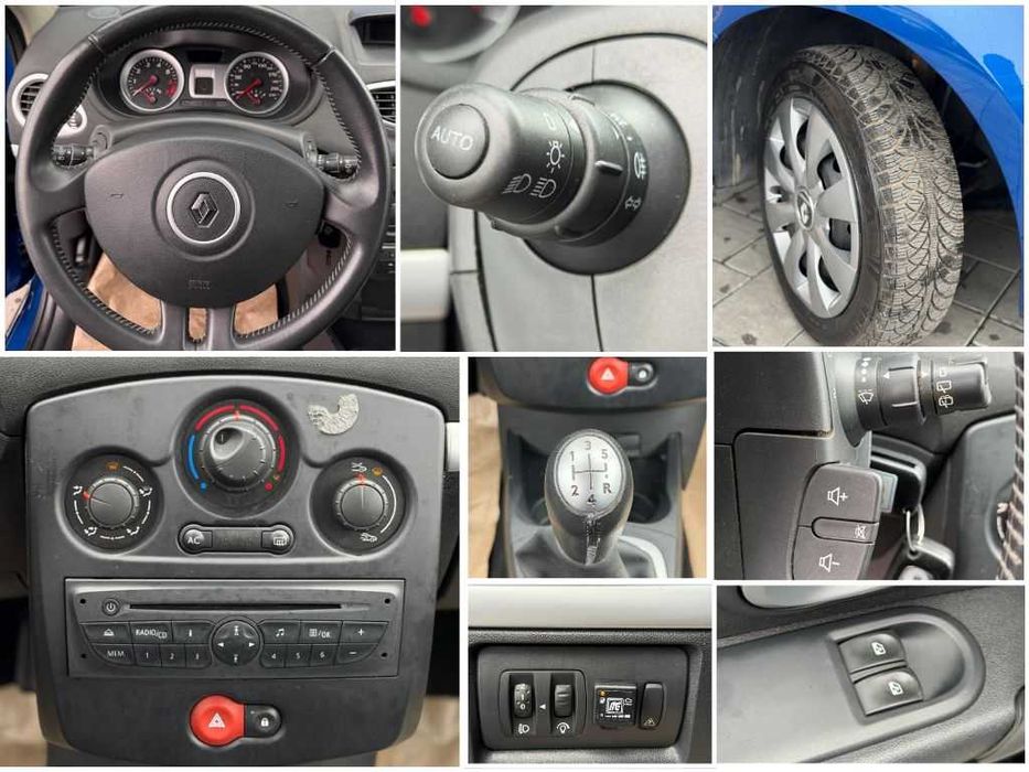 Renault Clio 1.2 Benzina + Gaz [75 CP] 2009 | Rate fixe | Garantie