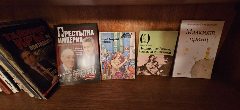 Книги: класика, романи, криминале, бит, хандбал и други