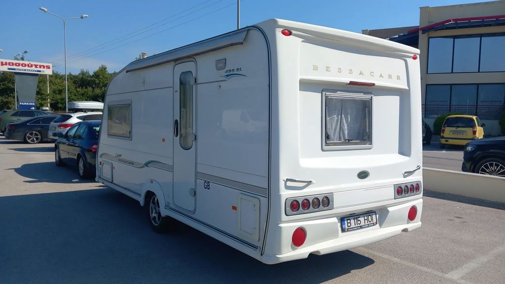 Alta Bessacarr Cameo 495 SL / 2 Inmatriculata cu mover pentru 2 persoane