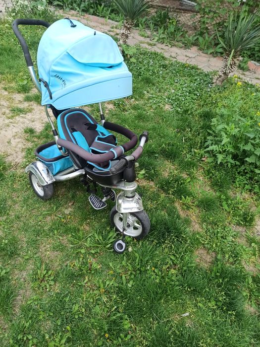 Детский велосипед коляска