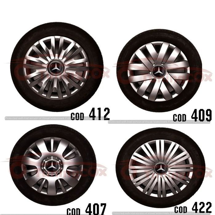 capace roti mercedes- benz r16  la set de 4 buc,capace janata aliaj