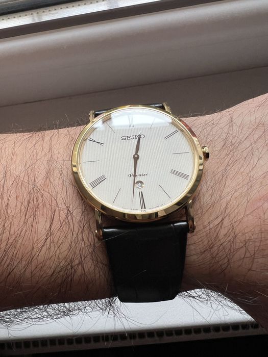 Seiko Premier Gold Sapphire