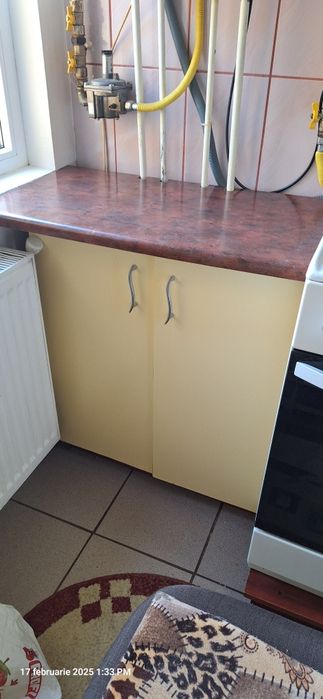 Vand mobilă bucatarie pal,folosită,+aragaz+chiuveta+hota(folosite)