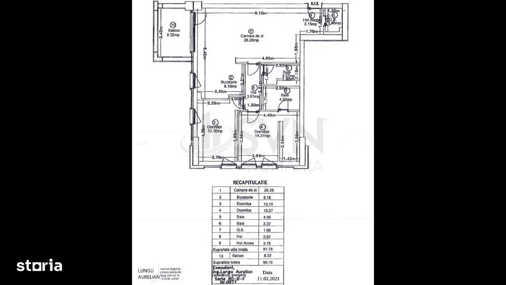 Apartament premium 3 camere I Complex Triana Pipera I Parcare Subteran