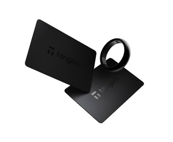 Tangem Ring — аппаратный крипто-кошелек [кольцо + 2 карты Tangem)