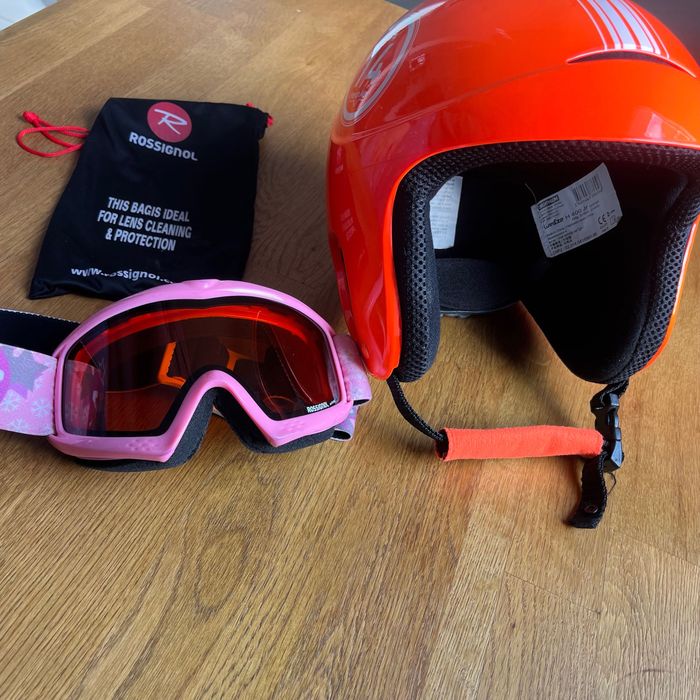 Каска WED’ZE H 400 Jr и очила а ски и сноуборд Junior 53/56с