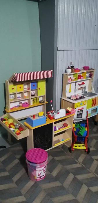Bucătărie lemn , magazin lemn jucarie