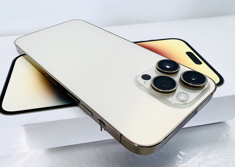 Apple iPhone 14 Pro 256GB Gold 100% Батерия! Гаранция!