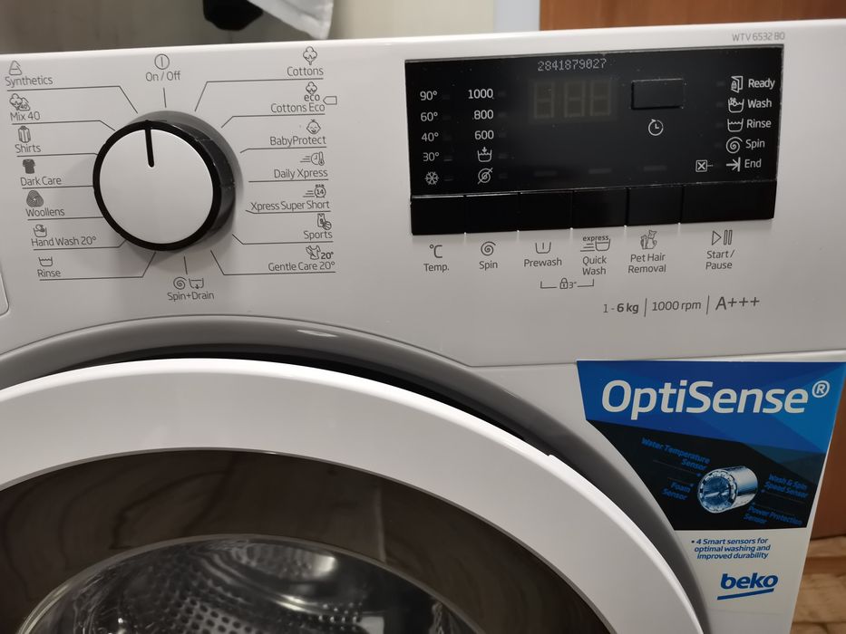 Пералня Beko WTV6532 B0, 6 kg