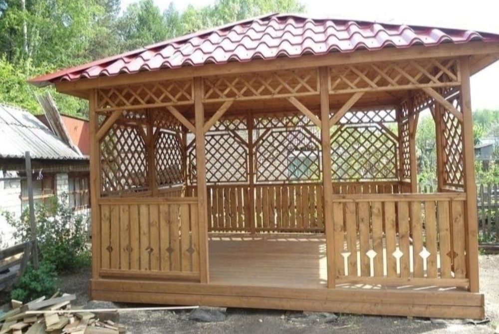Foișor și terase mobilier și gradina